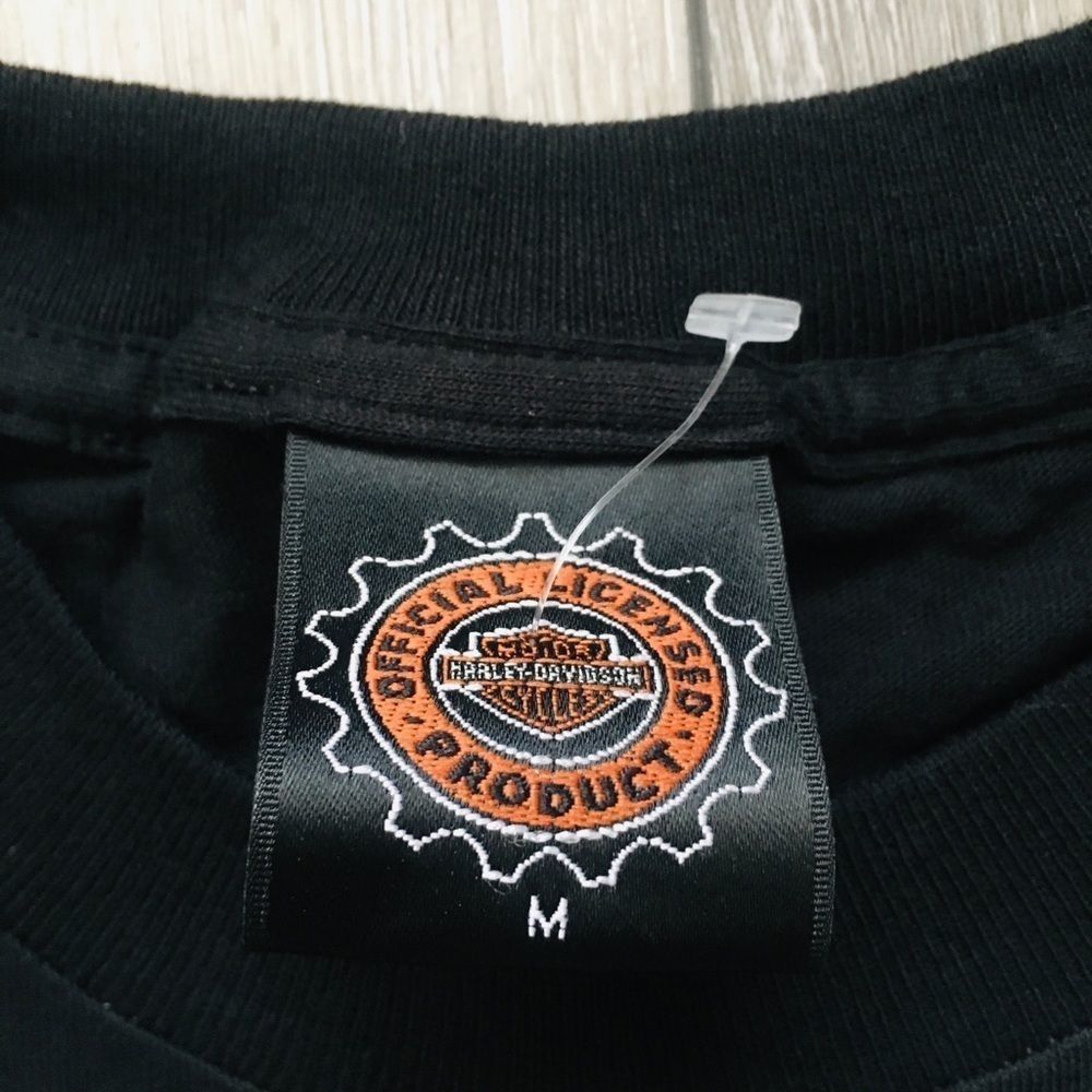 Vintage Harley Davidson Classic Bike Shirt Bastard - Picture 5 of 8